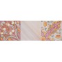 Wandtegel decor arancio mix Wandtegel decor arancio mix